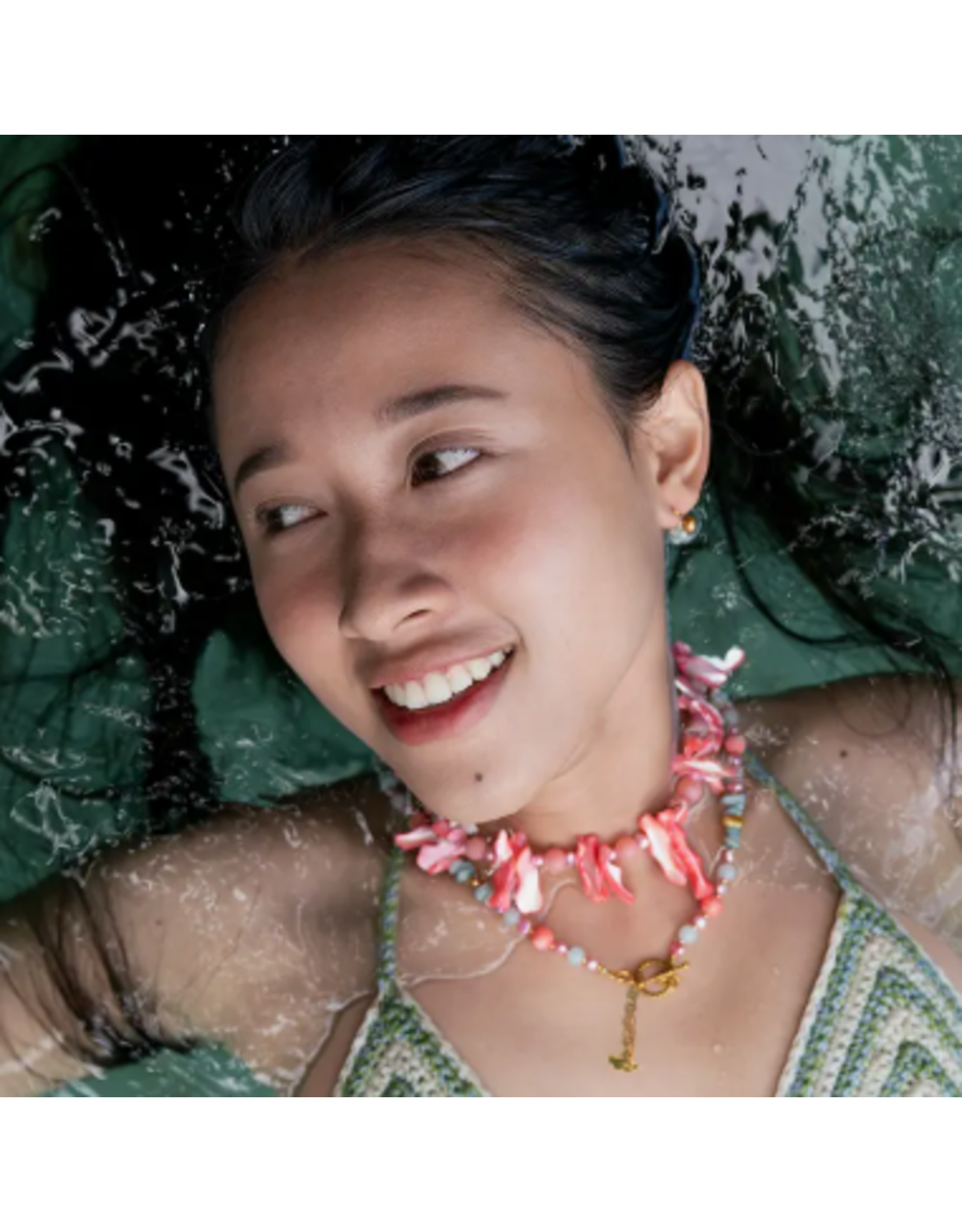 Indonesia Shell Choker - Pink, Indonesia