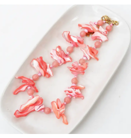 Indonesia Shell Choker - Pink, Indonesia