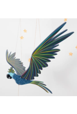 Colombia Blue Cockatiel Flying Mobile, Colombia