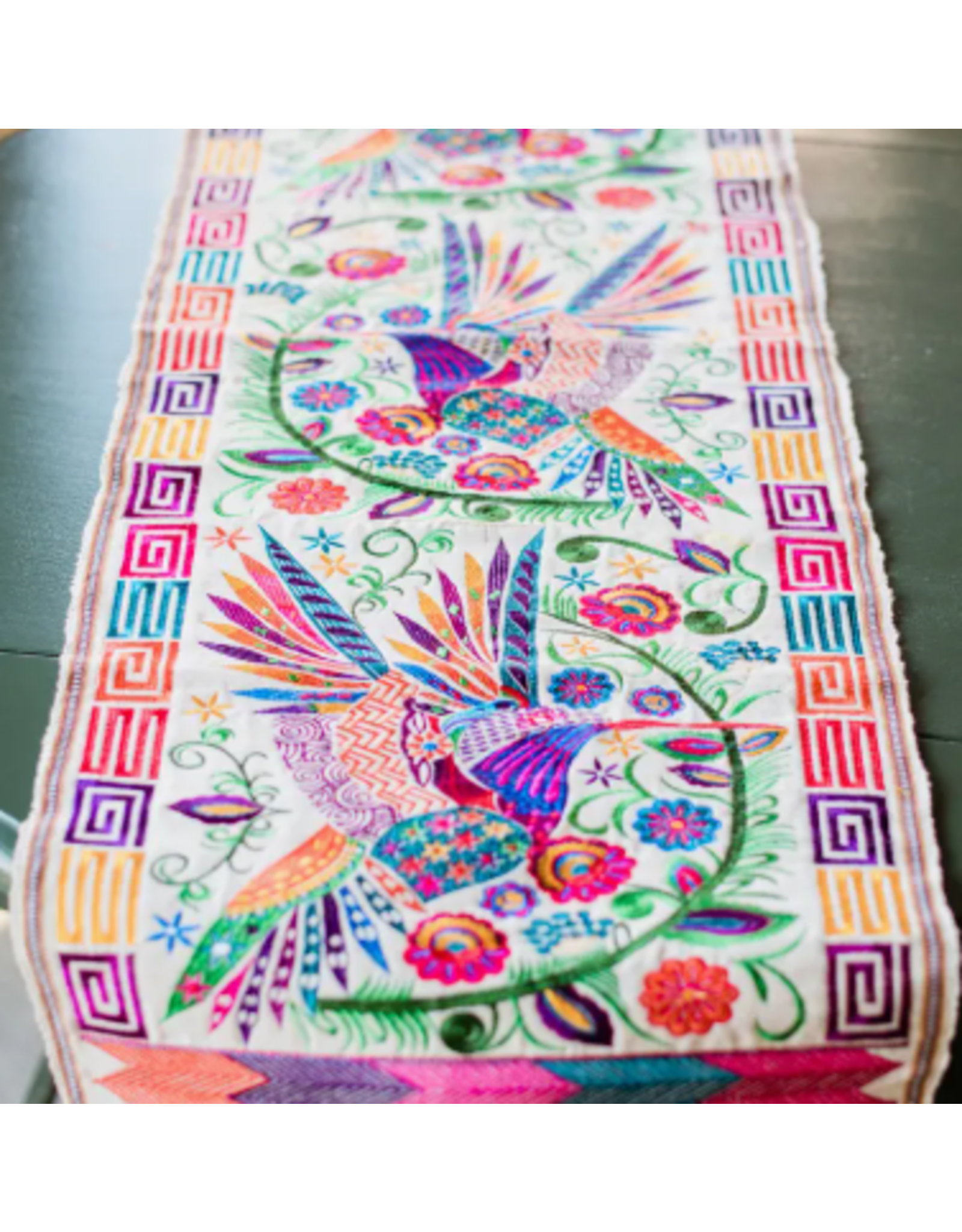 Guatemala Wild Bird Table Runner (17x50), Guatemala