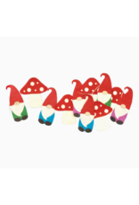 Nepal Gnome & Mushroom Eco-Paper Garland, Nepal