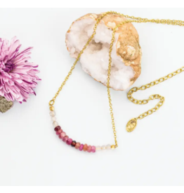 India Rosy Bar Necklace, India