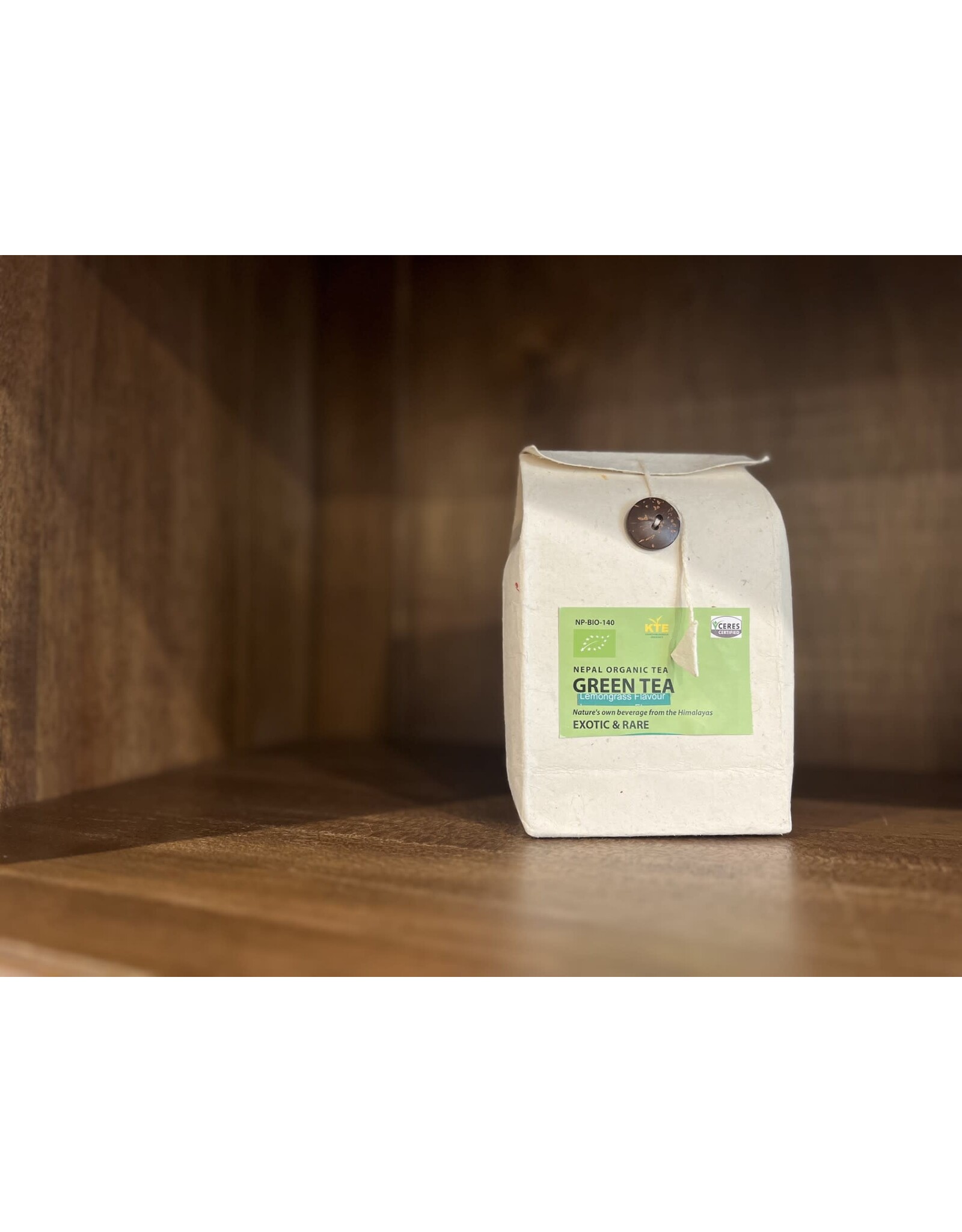 Nepal Organic Green Tea w/Lemongrass, Nepal