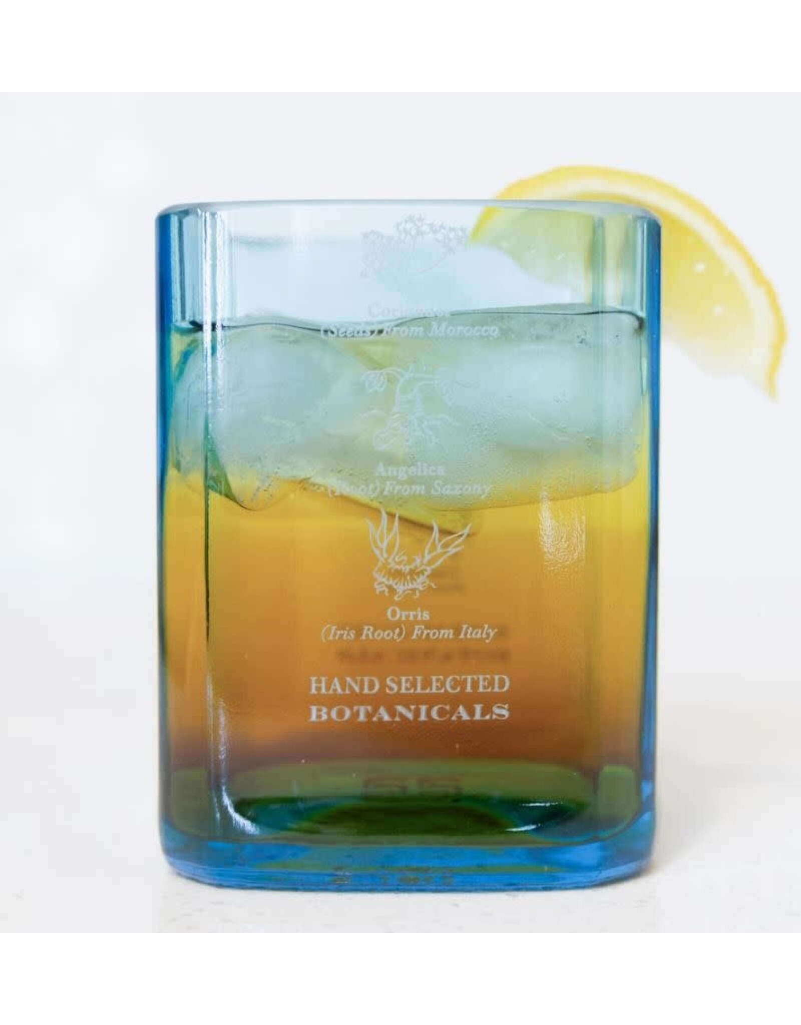 Guatemala Upcycled Gin Bottle Glass, Guatemala