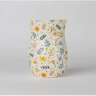 India Tula Floral Ceramic Tumbler