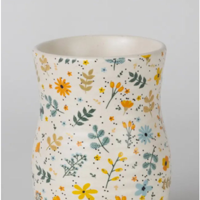 Tula Floral Ceramic Tumbler