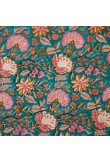 India Stabaka Blockprint Napkin, India