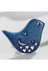 Colombia Pisco Bird Tagua Earrings, Colombia