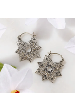 India Floral Jali Earrings, India