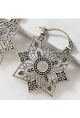 India Floral Jali Earrings, India