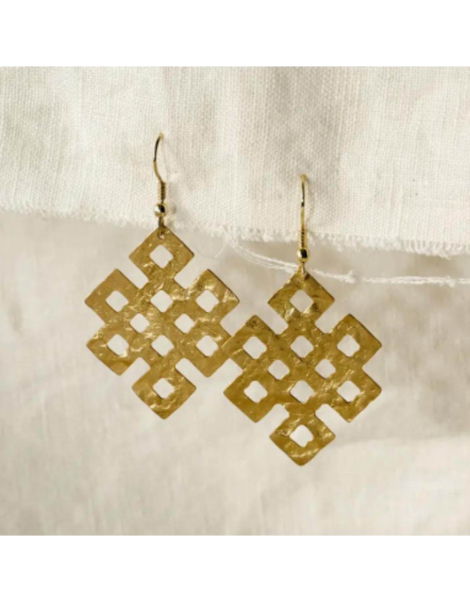 India Endless Knot Earrings, India