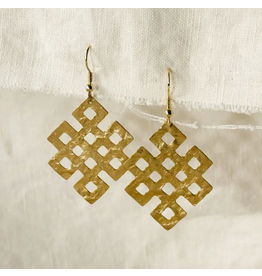 India Endless Knot Earrings, India
