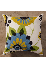 India Bela Embroidered Pillow, India