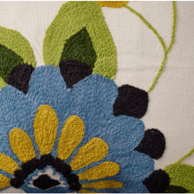 Bela Embroidered Pillow
