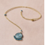 Meera Blue Pendant Necklace