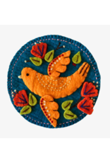 Nepal Felt Bird Kitchen Trivet, Nepal