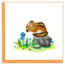 Vietnam Quilled Card - Chipmunk