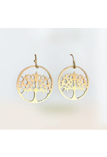 India Tree of Harmony Earrings in Gold, India