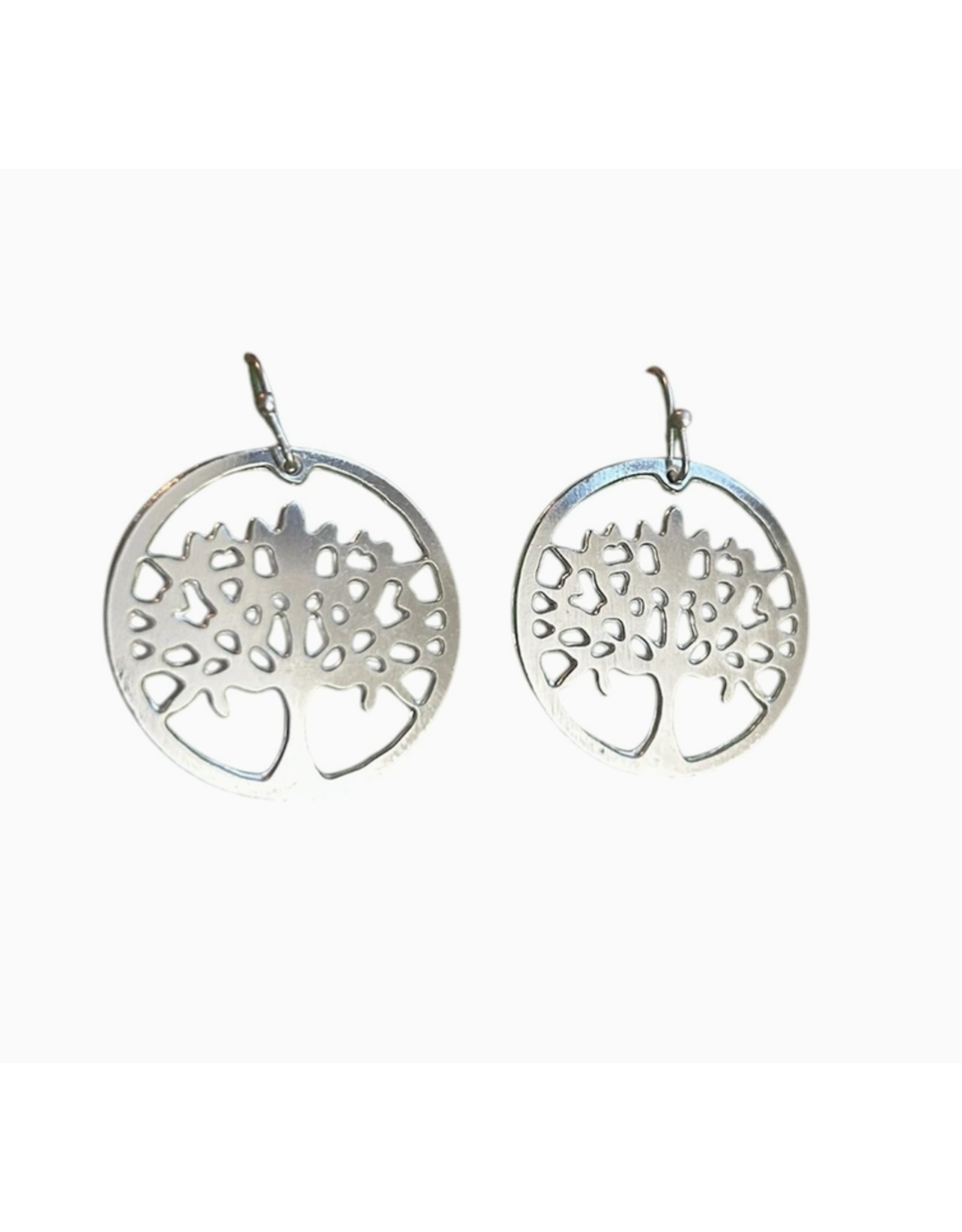 India Tree of Harmony Earrings in Silver, India