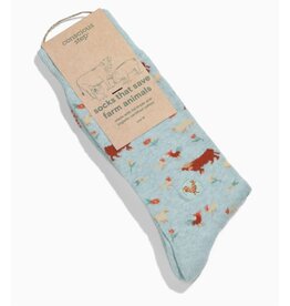 India Crew Socks That Save Farm Animals