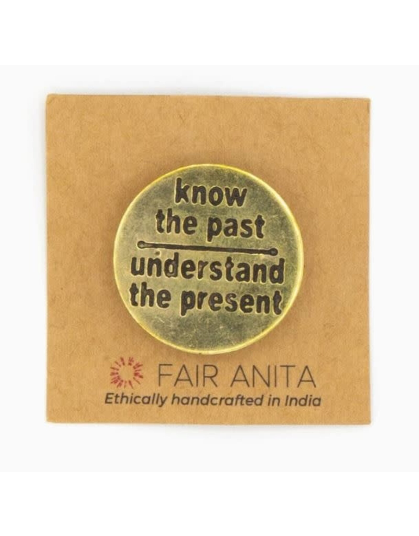 India History Matters Pin, India