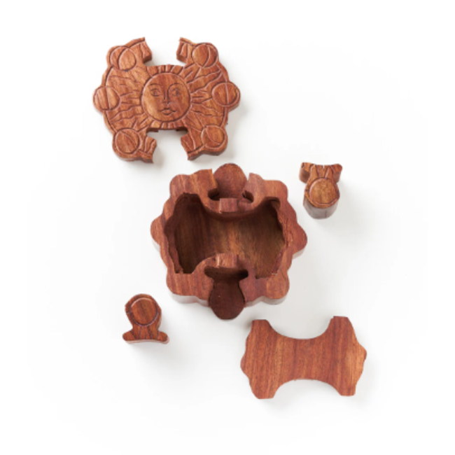 Sun Puzzle Box