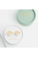 China Queen Bee Pearl Earrings, China