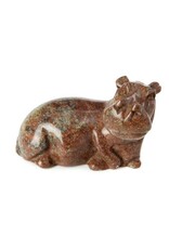 Zimbabwe Serpentine Hippo Sculpture, Zimbabwe