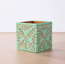 Bangladesh Tila Terracotta Debossed Leaf Planter