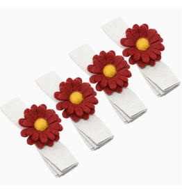 Nepal Autumn Gerbera Napkin Ring, Nepal