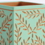 Tila Terracotta Debossed Leaf Planter