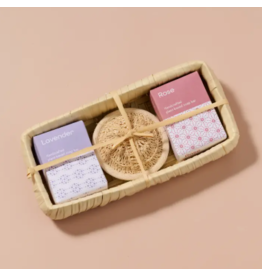 India Taaja Soap & Body Scrubber Gift Set, India