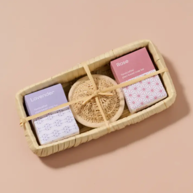CLEARANCE Taaja Soap & Body Scrubber Gift Set