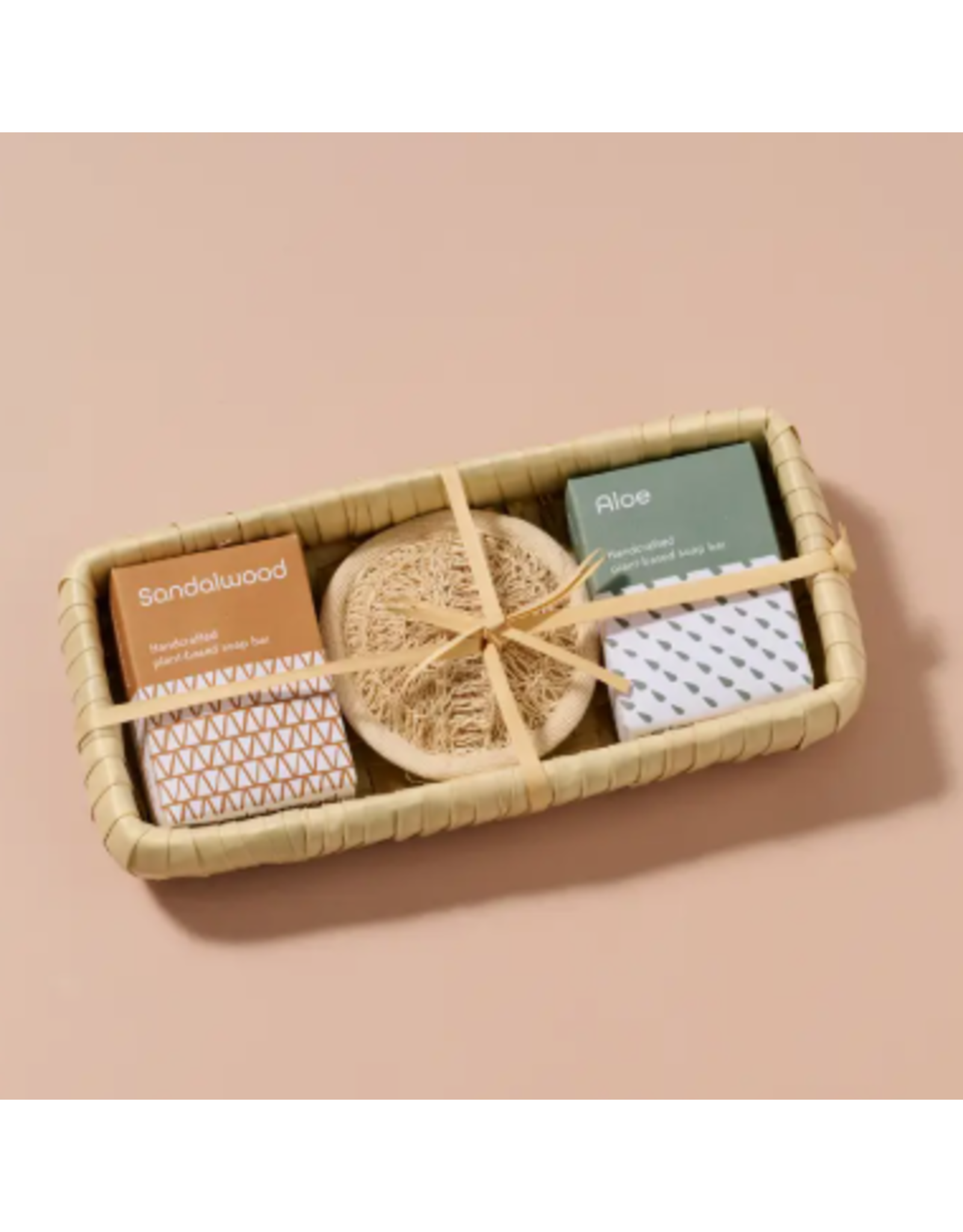 India Taaja Soap & Body Scrubber Gift Set, India