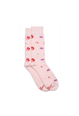 India Crew Socks That Save LGBTQ Lives - Pink Lips