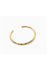 India Hammered Brass Cuff, India