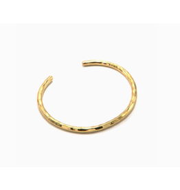 India Hammered Brass Cuff, India
