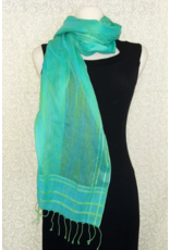 India Priti Turquoise Scarf, India