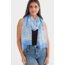 Sheela Chiffon Scarf - Light Blue