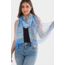 Sheela Chiffon Scarf - Light Blue