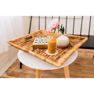 Rwanda Banana Leaf Tapered Tray