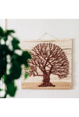 India Jute Tree of Life Wall Hanging, India