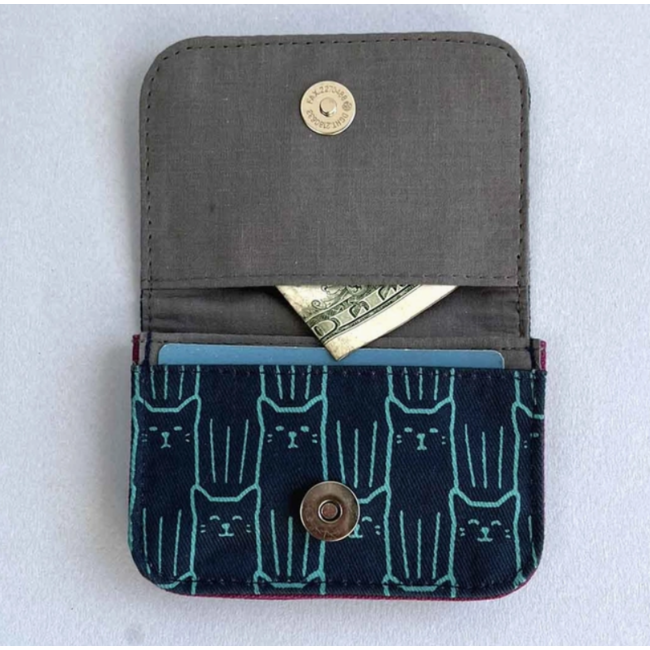 Cat Print Cardholder