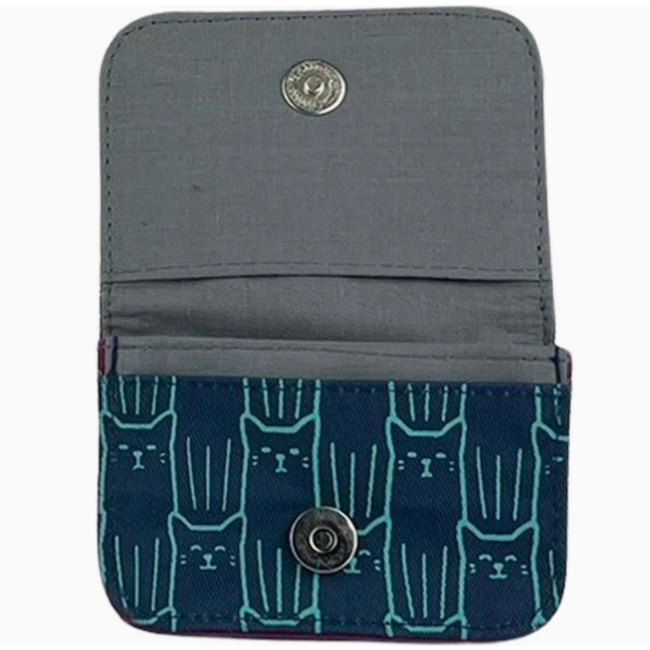 Cat Print Cardholder