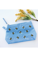 Vietnam Bee Cosmetic Case - Blue
