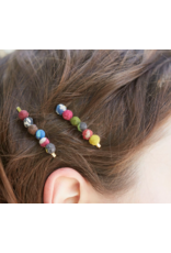 India Upcycled Sari Chic Hair Pins, India