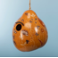 Bee & Wild Flowers Gourd Birdhouse