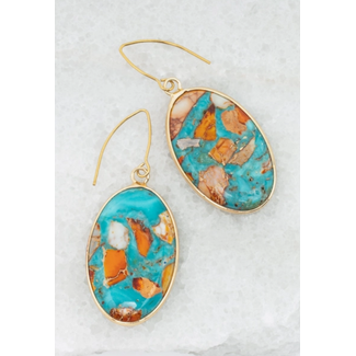 China Sierra Bloom Earrings China Sierra Bloom Earrings