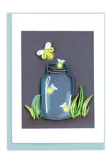 Vietnam Quilled Fireflies Mini Card, Vietnam