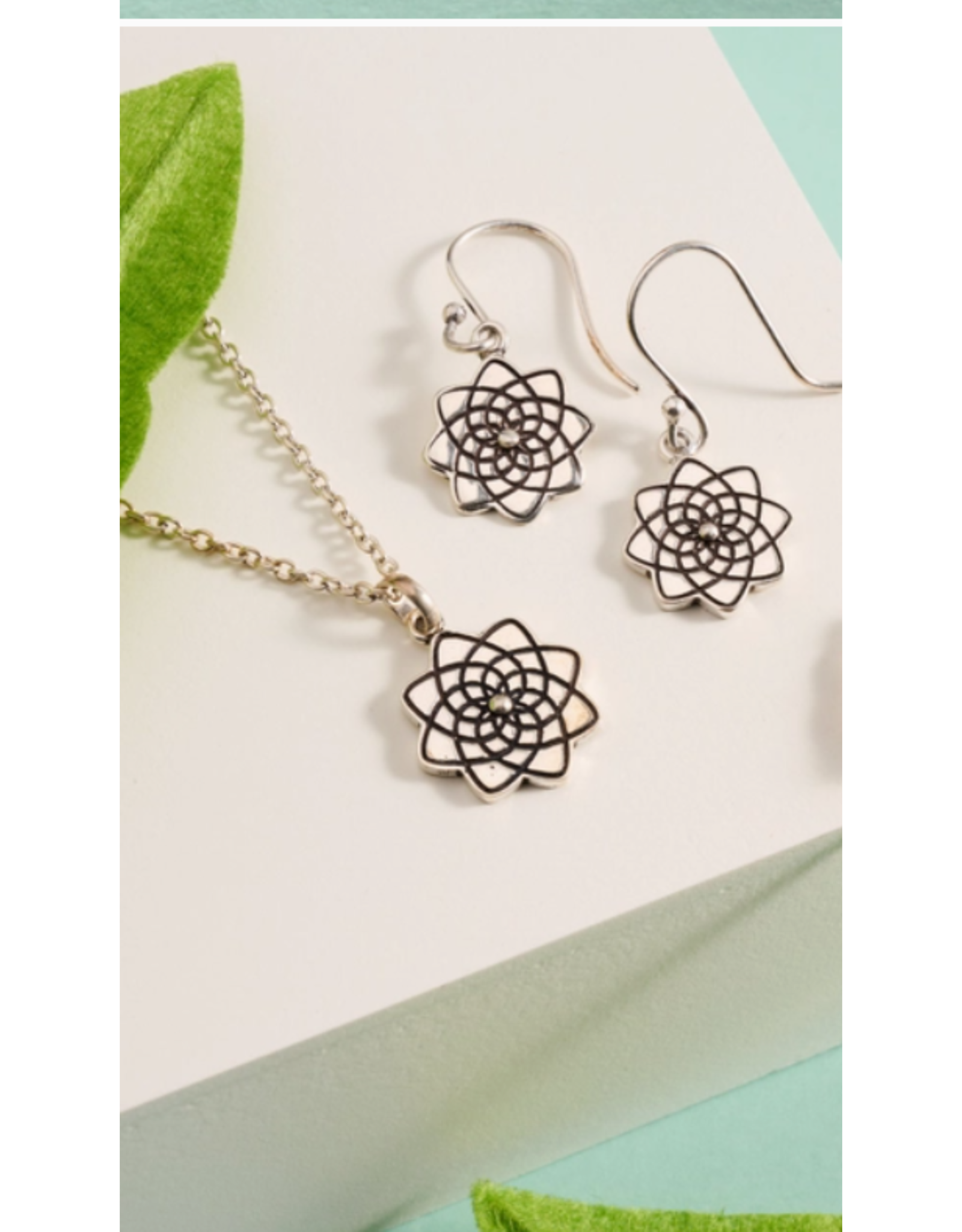 India Chaandee Mandala Earrings, India